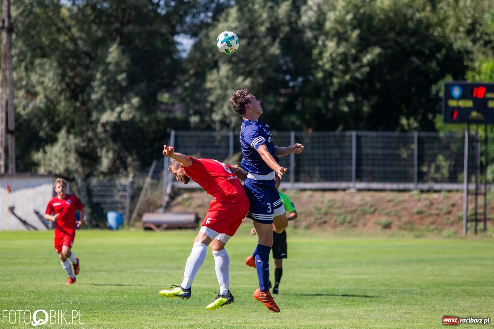 Zdjęcie w galerii na portalu naszraciborz.pl: Klasa okręgowa. Nędza przekroczyła Granicę wiadomości z regionu