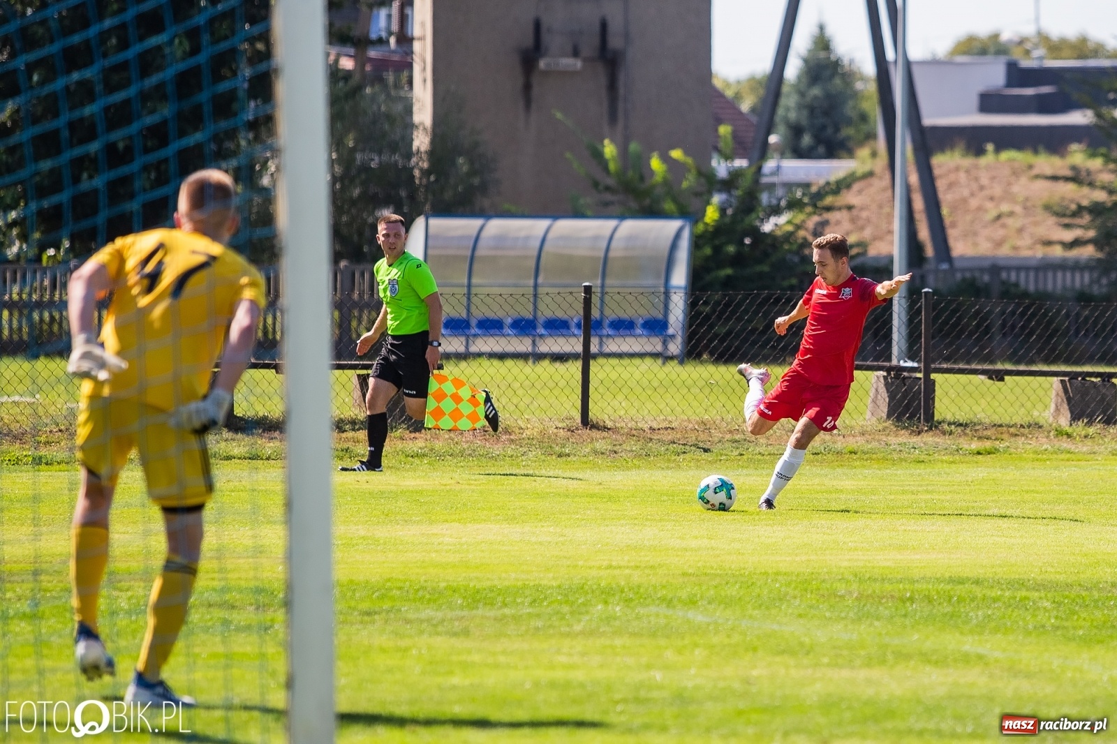 Zdjęcie w galerii na portalu naszraciborz.pl: Klasa okręgowa. Nędza przekroczyła Granicę wiadomości z regionu