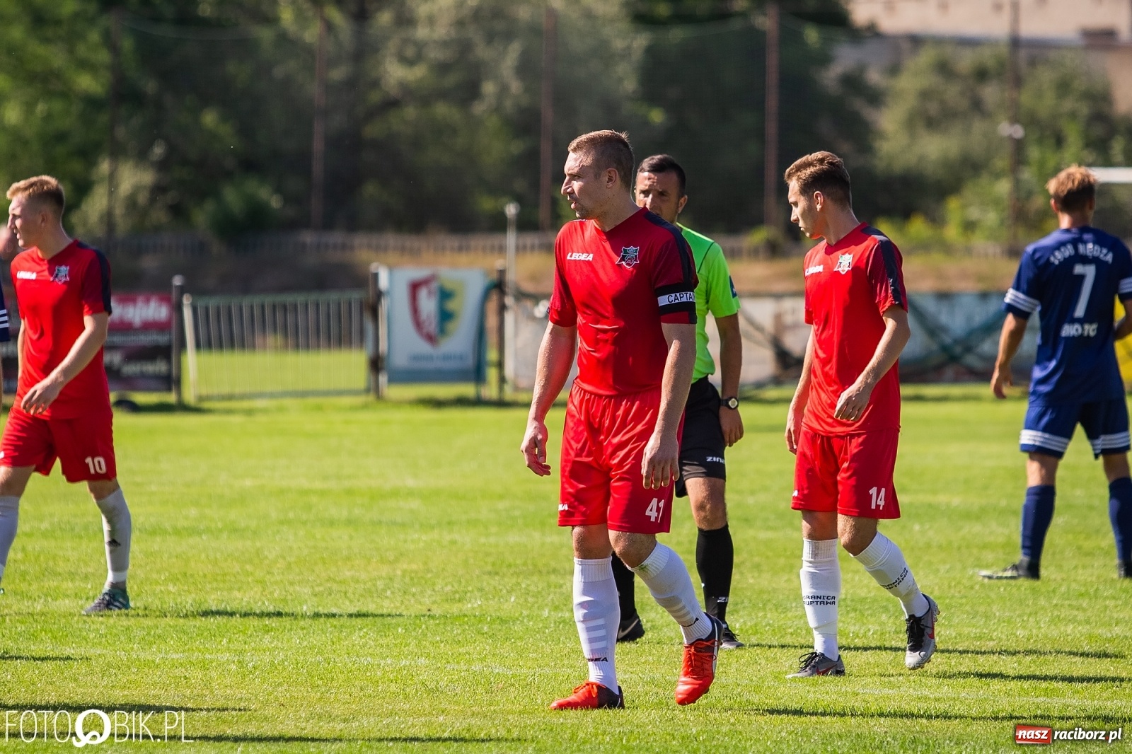 Zdjęcie w galerii na portalu naszraciborz.pl: Klasa okręgowa. Nędza przekroczyła Granicę wiadomości z regionu