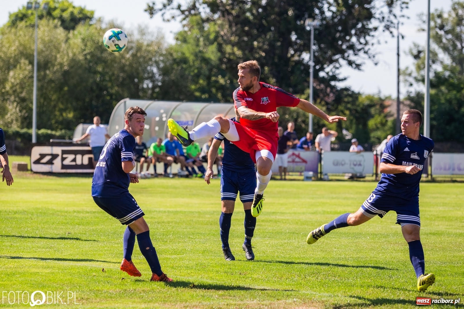 Zdjęcie w galerii na portalu naszraciborz.pl: Klasa okręgowa. Nędza przekroczyła Granicę wiadomości z regionu