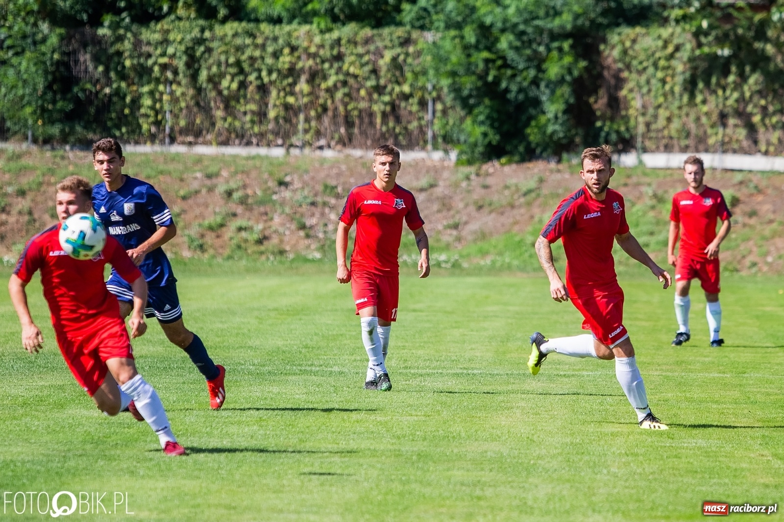 Zdjęcie w galerii na portalu naszraciborz.pl: Klasa okręgowa. Nędza przekroczyła Granicę wiadomości z regionu