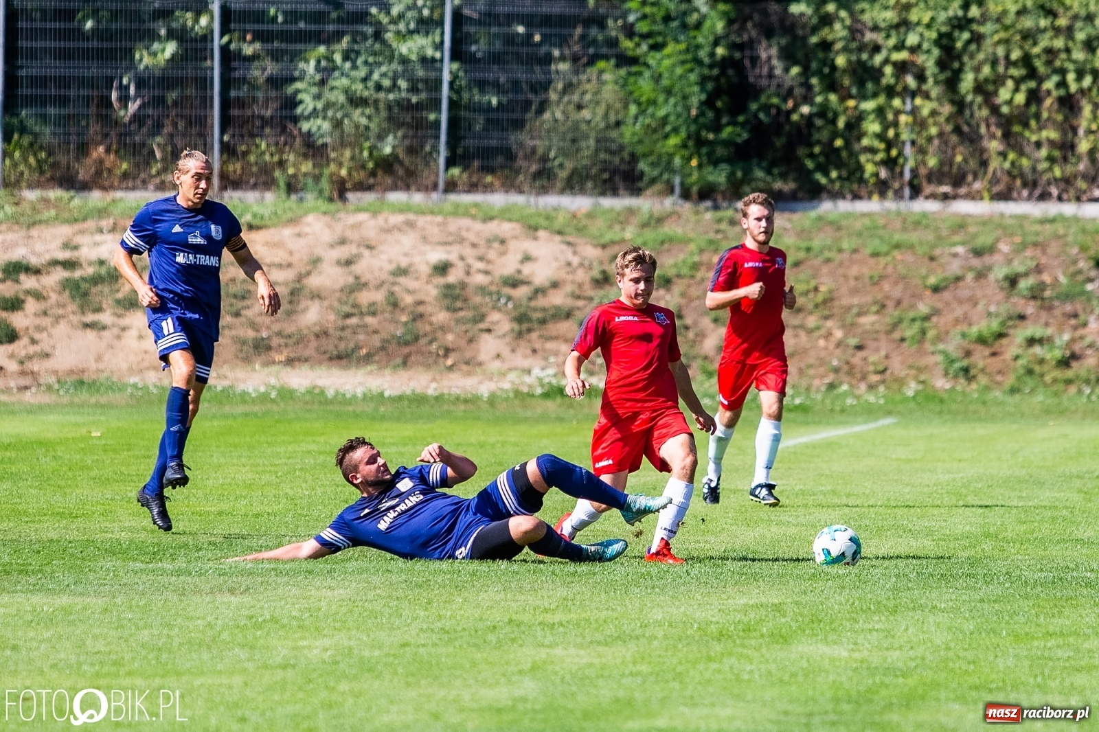 Zdjęcie w galerii na portalu naszraciborz.pl: Klasa okręgowa. Nędza przekroczyła Granicę wiadomości z regionu