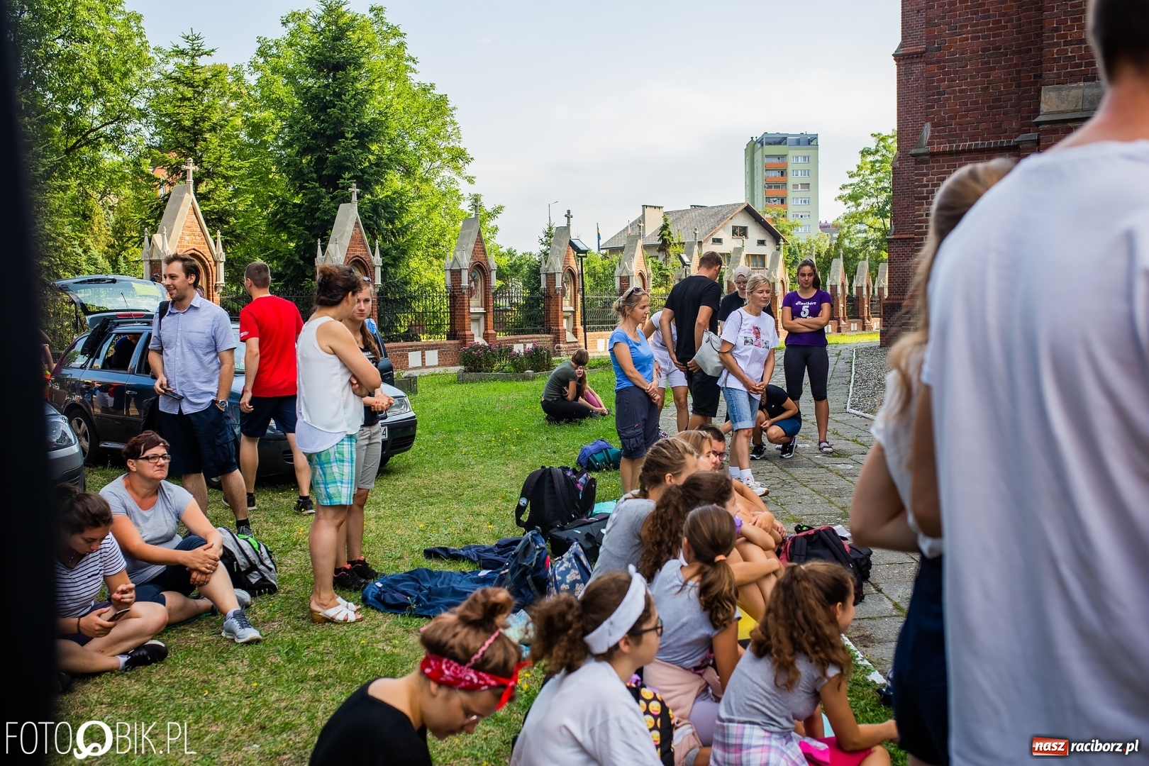Zdjęcie w galerii na portalu naszraciborz.pl: Raciborska pielgrzymka już w drodze na Jasną Górę [FOTO i WIDEO]  wiadomości z regionu