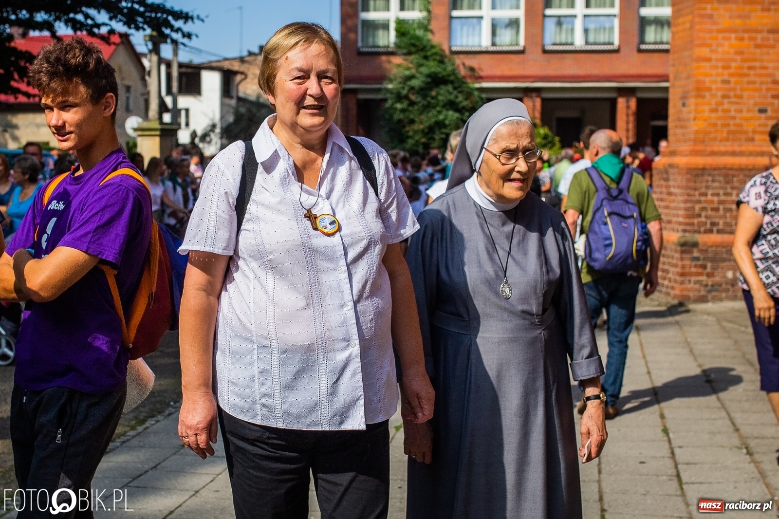Zdjęcie w galerii na portalu naszraciborz.pl: Raciborska pielgrzymka już w drodze na Jasną Górę [FOTO i WIDEO]  wiadomości z regionu