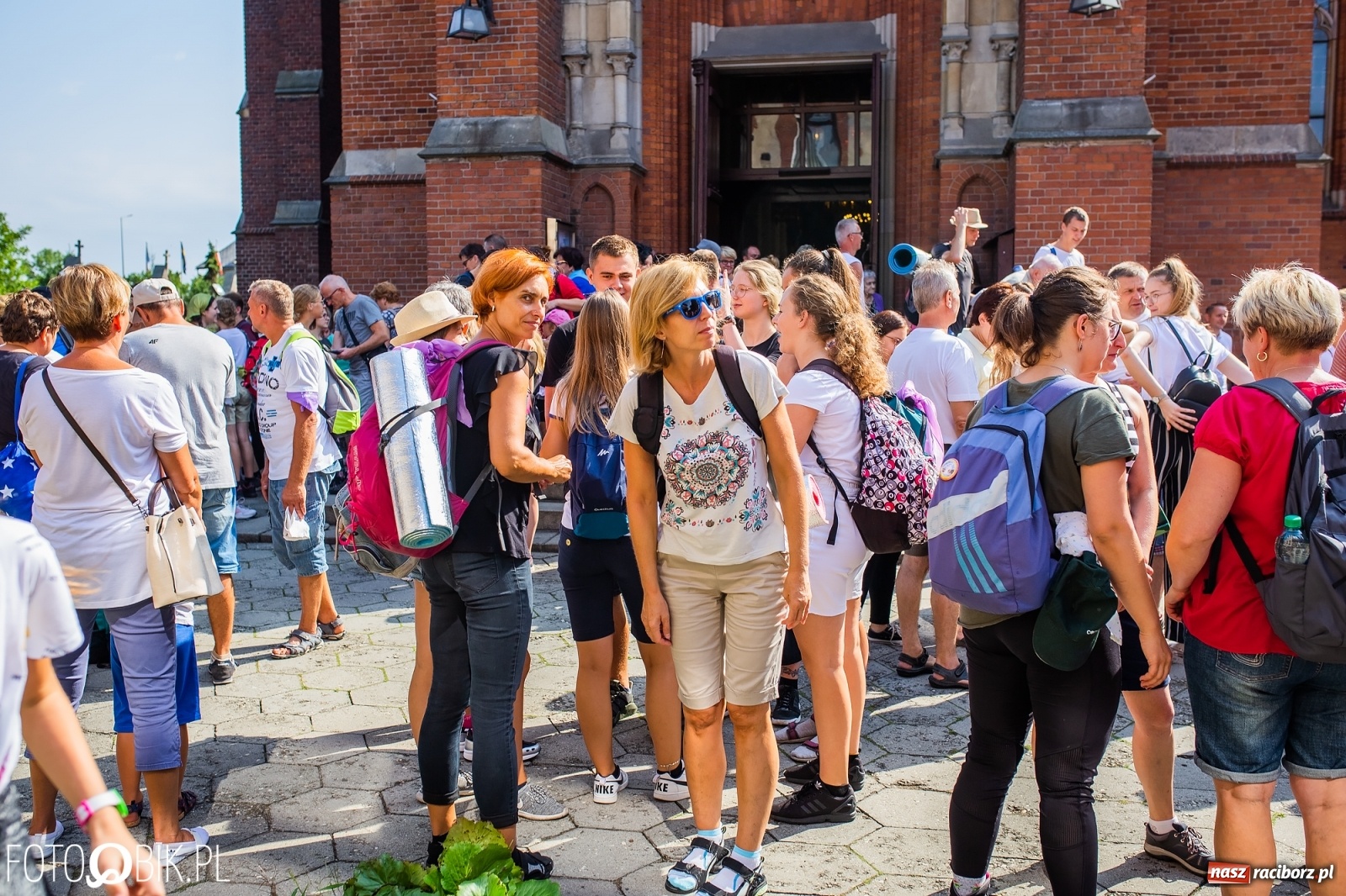 Zdjęcie w galerii na portalu naszraciborz.pl: Raciborska pielgrzymka już w drodze na Jasną Górę [FOTO i WIDEO]  wiadomości z regionu