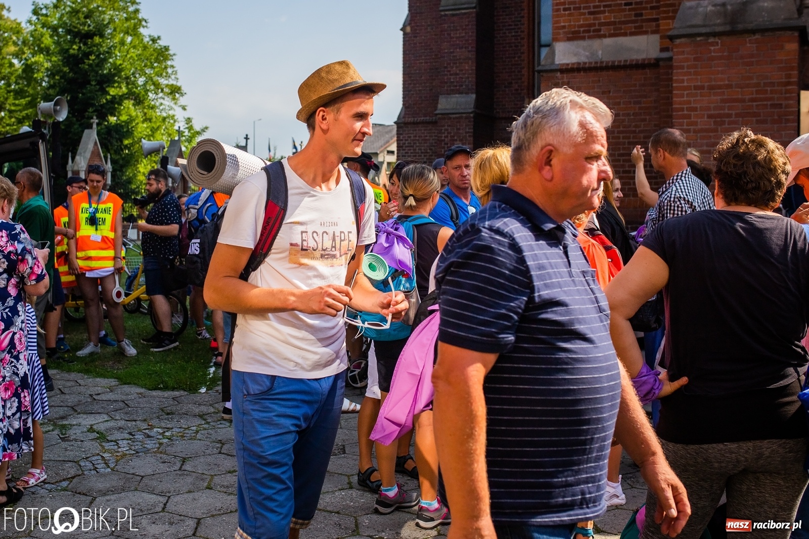 Zdjęcie w galerii na portalu naszraciborz.pl: Raciborska pielgrzymka już w drodze na Jasną Górę [FOTO i WIDEO]  wiadomości z regionu