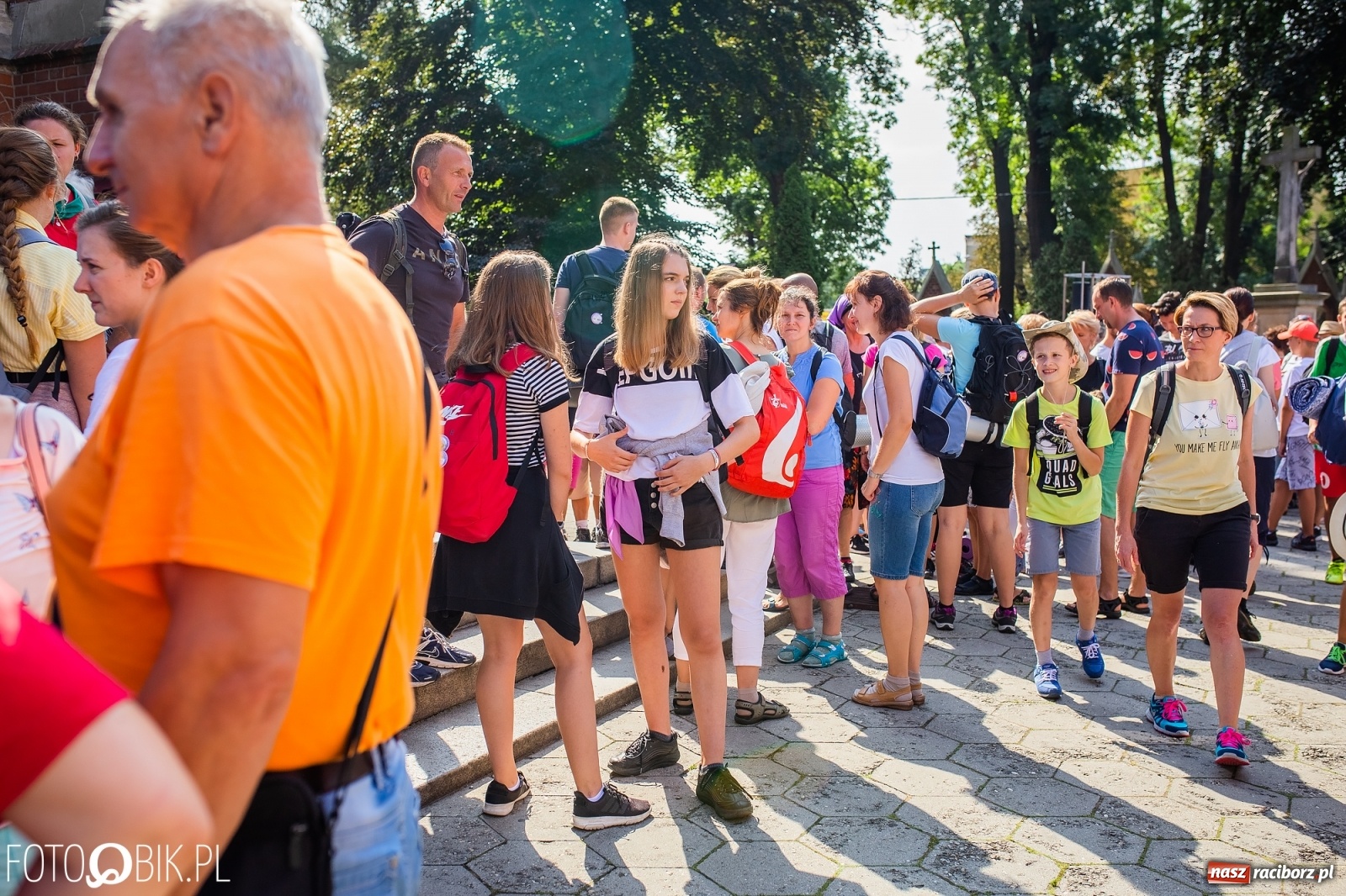 Zdjęcie w galerii na portalu naszraciborz.pl: Raciborska pielgrzymka już w drodze na Jasną Górę [FOTO i WIDEO]  wiadomości z regionu