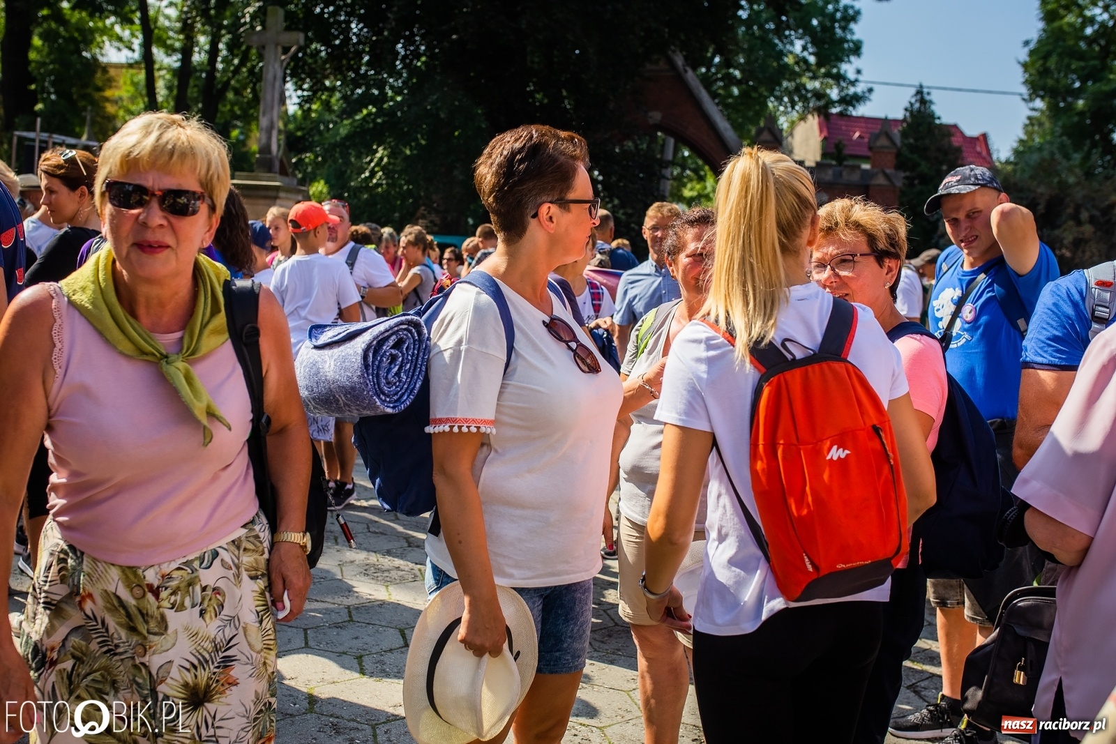 Zdjęcie w galerii na portalu naszraciborz.pl: Raciborska pielgrzymka już w drodze na Jasną Górę [FOTO i WIDEO]  wiadomości z regionu