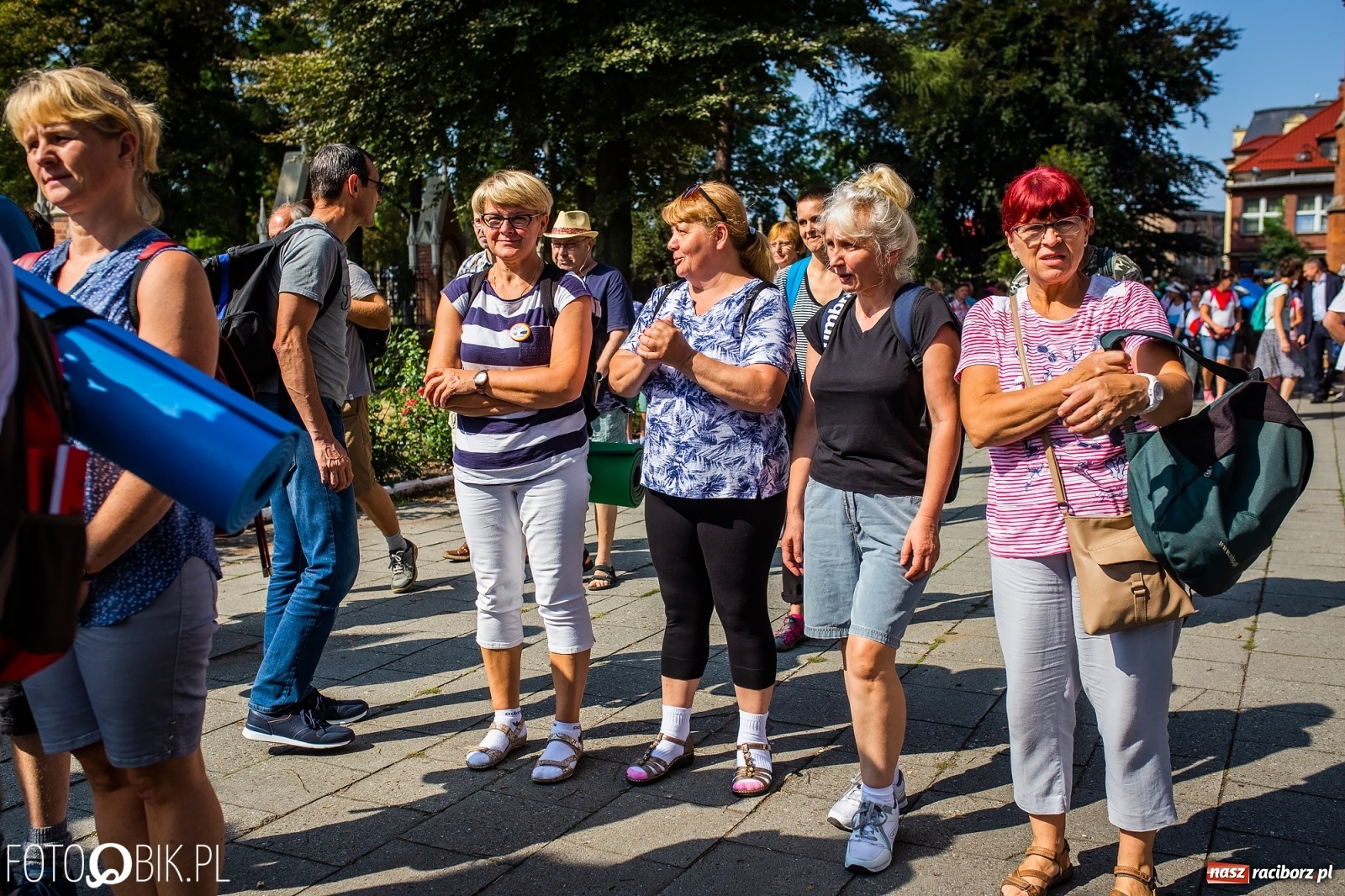 Zdjęcie w galerii na portalu naszraciborz.pl: Raciborska pielgrzymka już w drodze na Jasną Górę [FOTO i WIDEO]  wiadomości z regionu