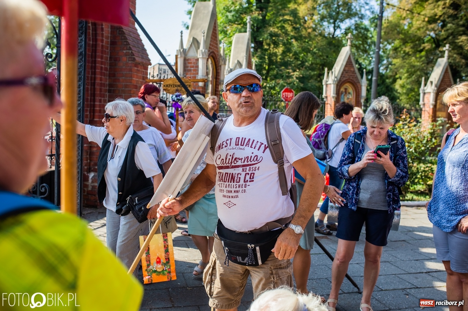 Zdjęcie w galerii na portalu naszraciborz.pl: Raciborska pielgrzymka już w drodze na Jasną Górę [FOTO i WIDEO]  wiadomości z regionu