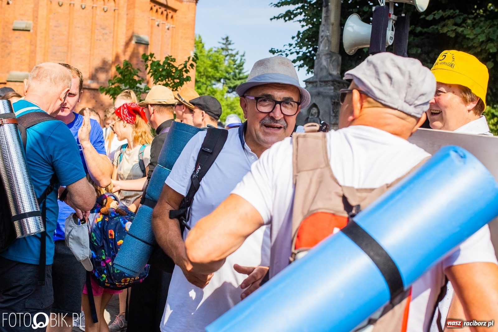 Zdjęcie w galerii na portalu naszraciborz.pl: Raciborska pielgrzymka już w drodze na Jasną Górę [FOTO i WIDEO]  wiadomości z regionu