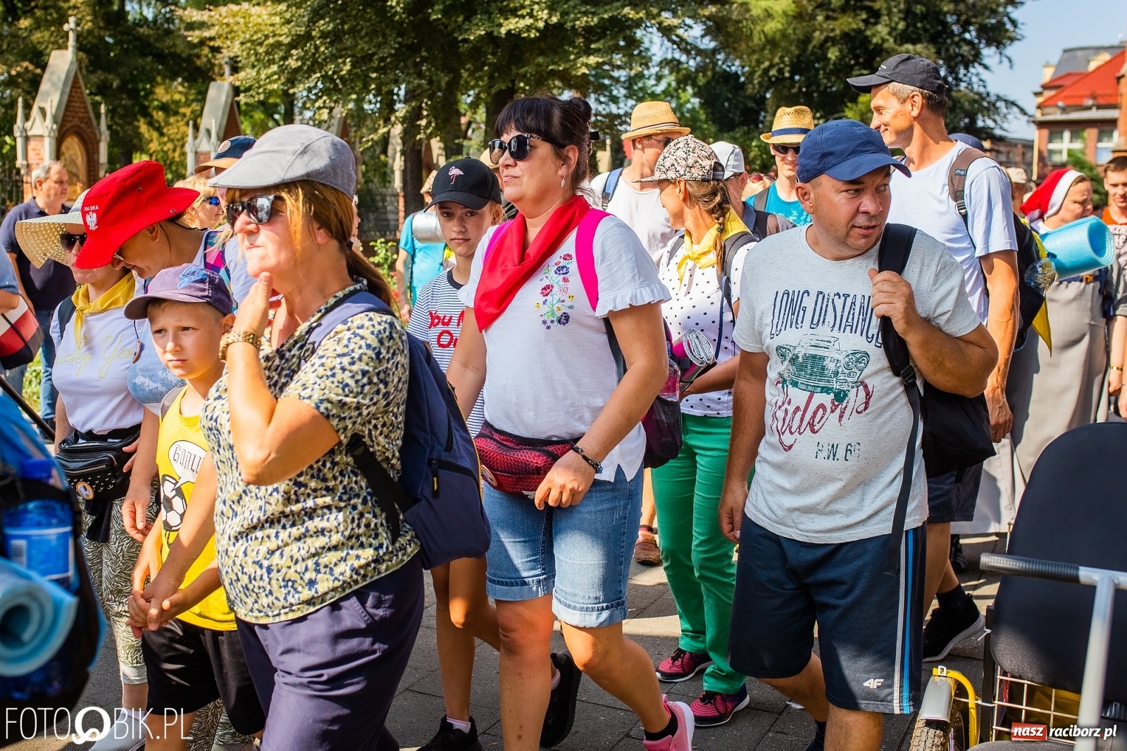 Zdjęcie w galerii na portalu naszraciborz.pl: Raciborska pielgrzymka już w drodze na Jasną Górę [FOTO i WIDEO]  wiadomości z regionu