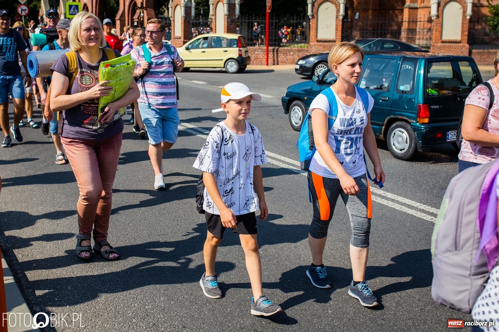 Zdjęcie w galerii na portalu naszraciborz.pl: Raciborska pielgrzymka już w drodze na Jasną Górę [FOTO i WIDEO]  wiadomości z regionu
