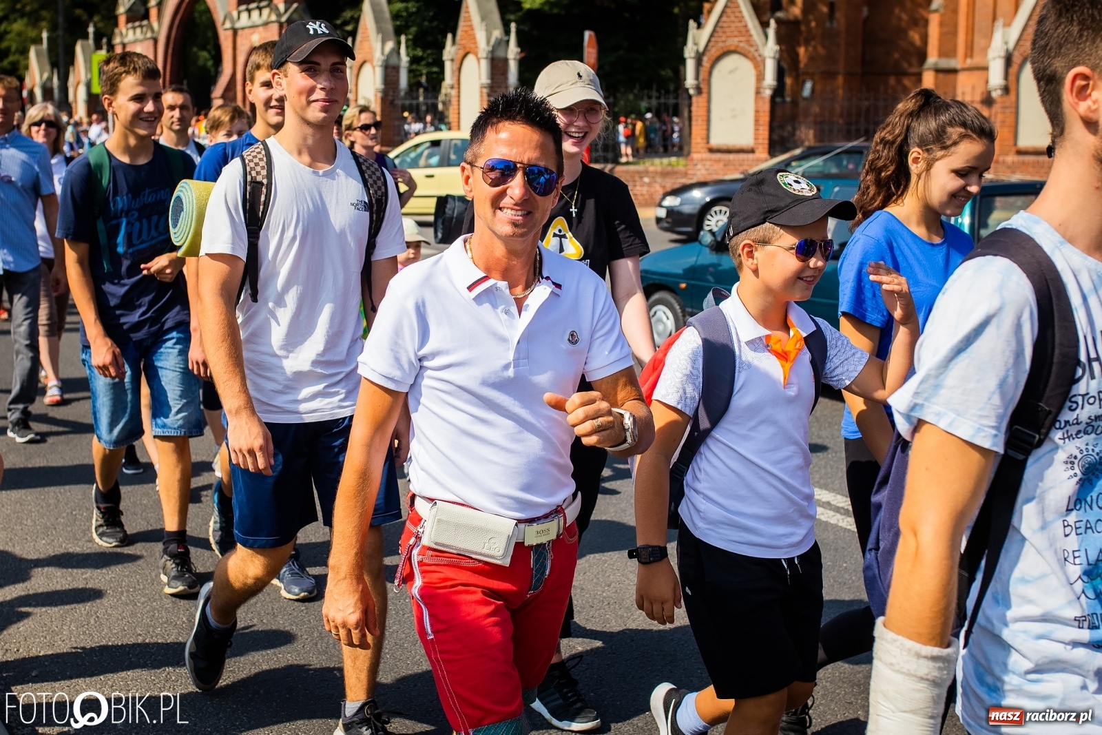 Zdjęcie w galerii na portalu naszraciborz.pl: Raciborska pielgrzymka już w drodze na Jasną Górę [FOTO i WIDEO]  wiadomości z regionu