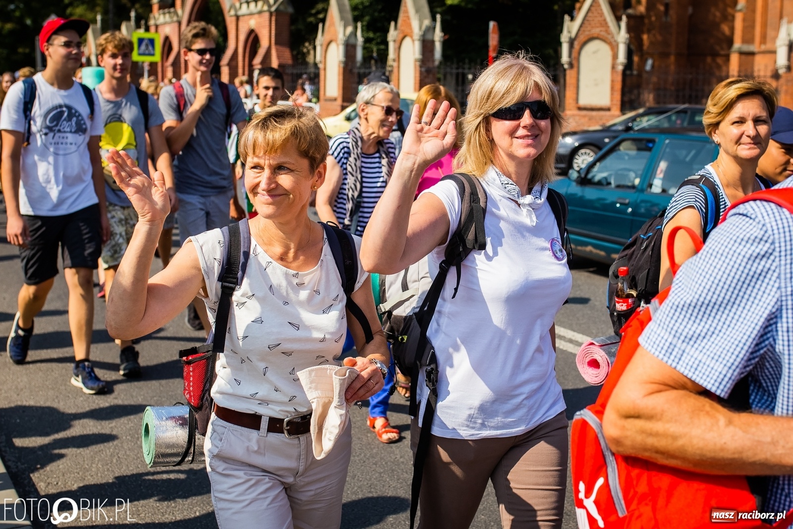 Zdjęcie w galerii na portalu naszraciborz.pl: Raciborska pielgrzymka już w drodze na Jasną Górę [FOTO i WIDEO]  wiadomości z regionu