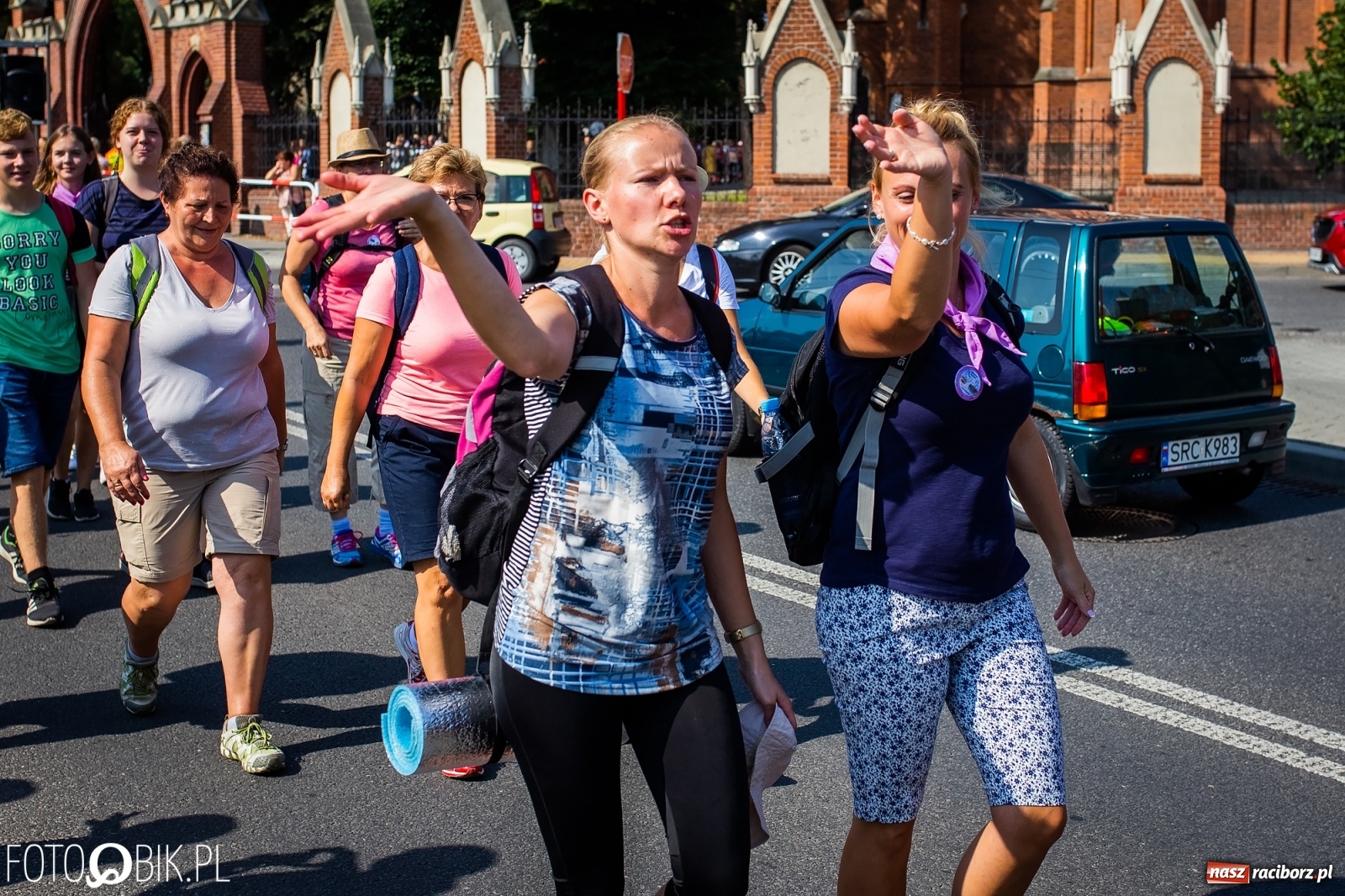 Zdjęcie w galerii na portalu naszraciborz.pl: Raciborska pielgrzymka już w drodze na Jasną Górę [FOTO i WIDEO]  wiadomości z regionu