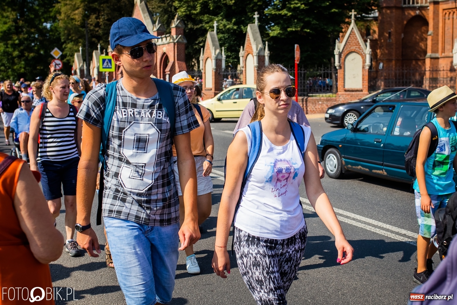 Zdjęcie w galerii na portalu naszraciborz.pl: Raciborska pielgrzymka już w drodze na Jasną Górę [FOTO i WIDEO]  wiadomości z regionu