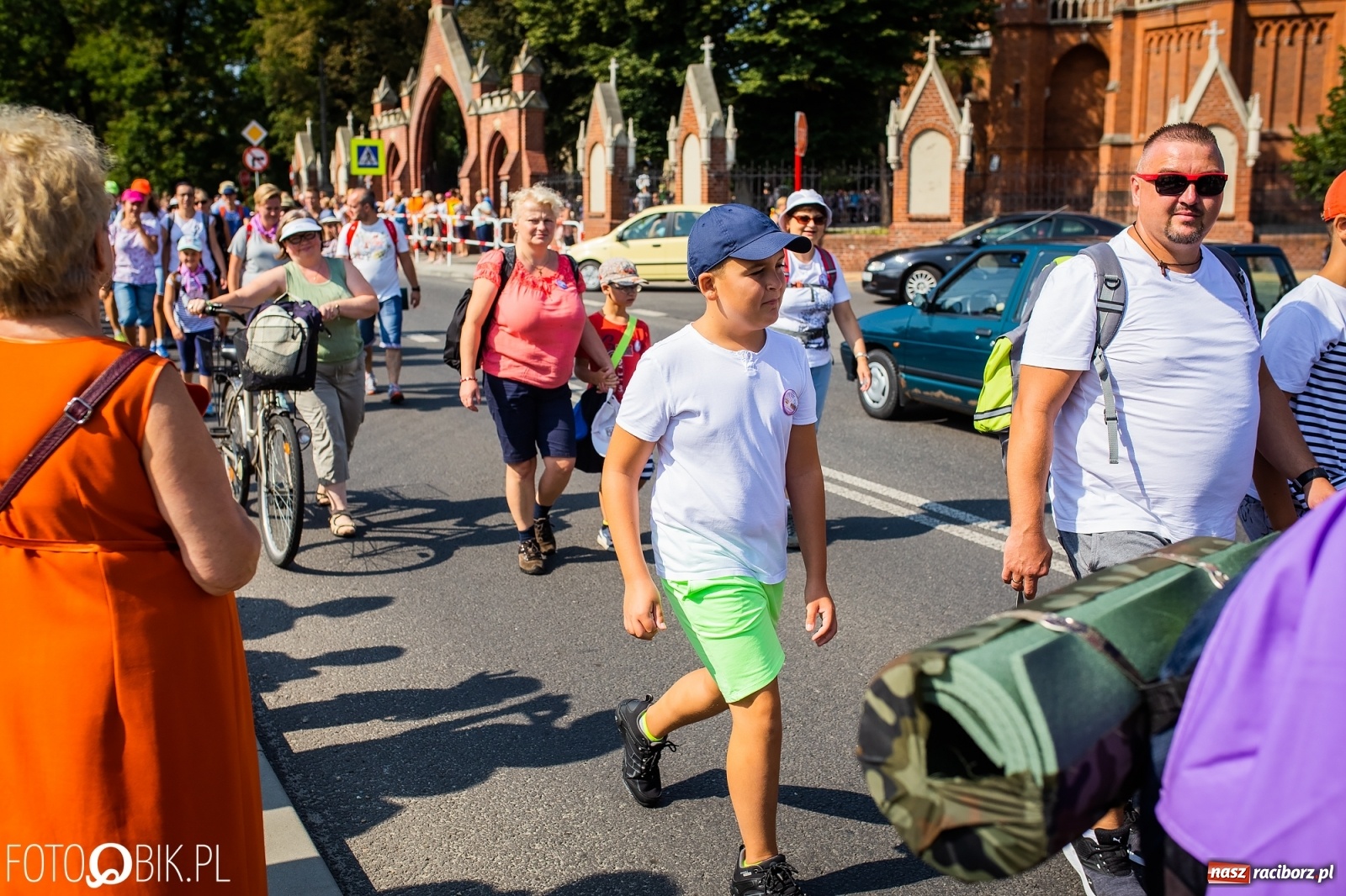 Zdjęcie w galerii na portalu naszraciborz.pl: Raciborska pielgrzymka już w drodze na Jasną Górę [FOTO i WIDEO]  wiadomości z regionu
