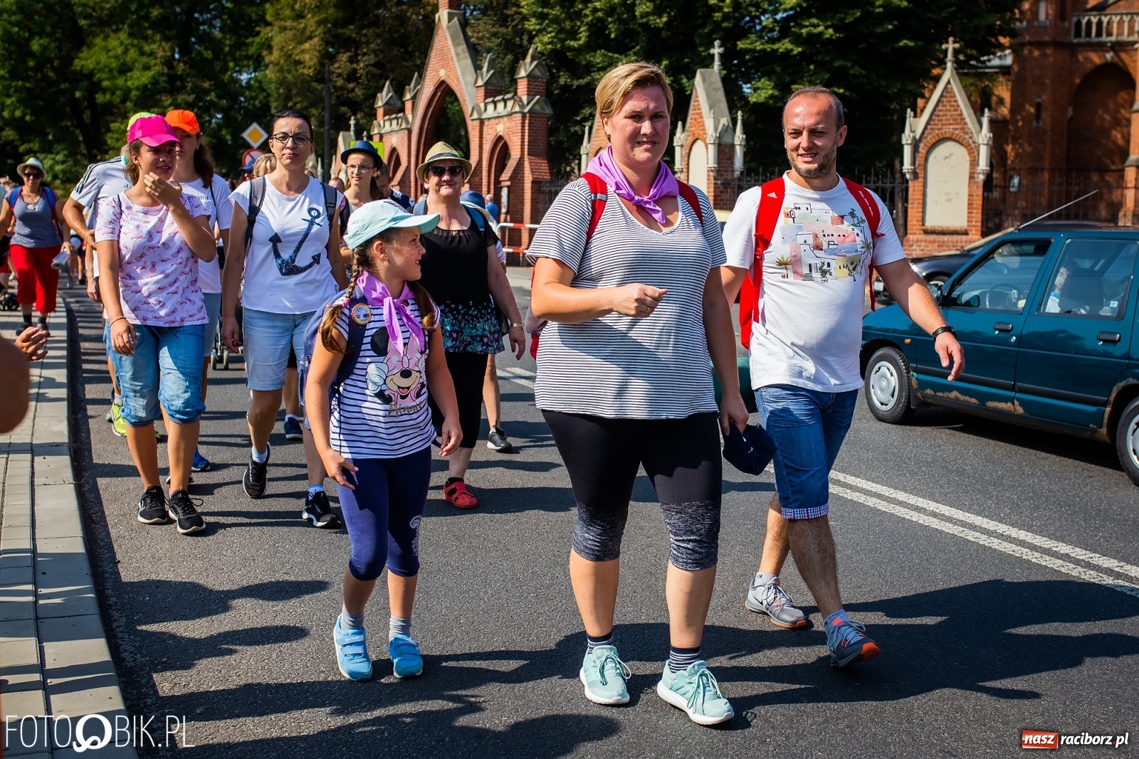 Zdjęcie w galerii na portalu naszraciborz.pl: Raciborska pielgrzymka już w drodze na Jasną Górę [FOTO i WIDEO]  wiadomości z regionu