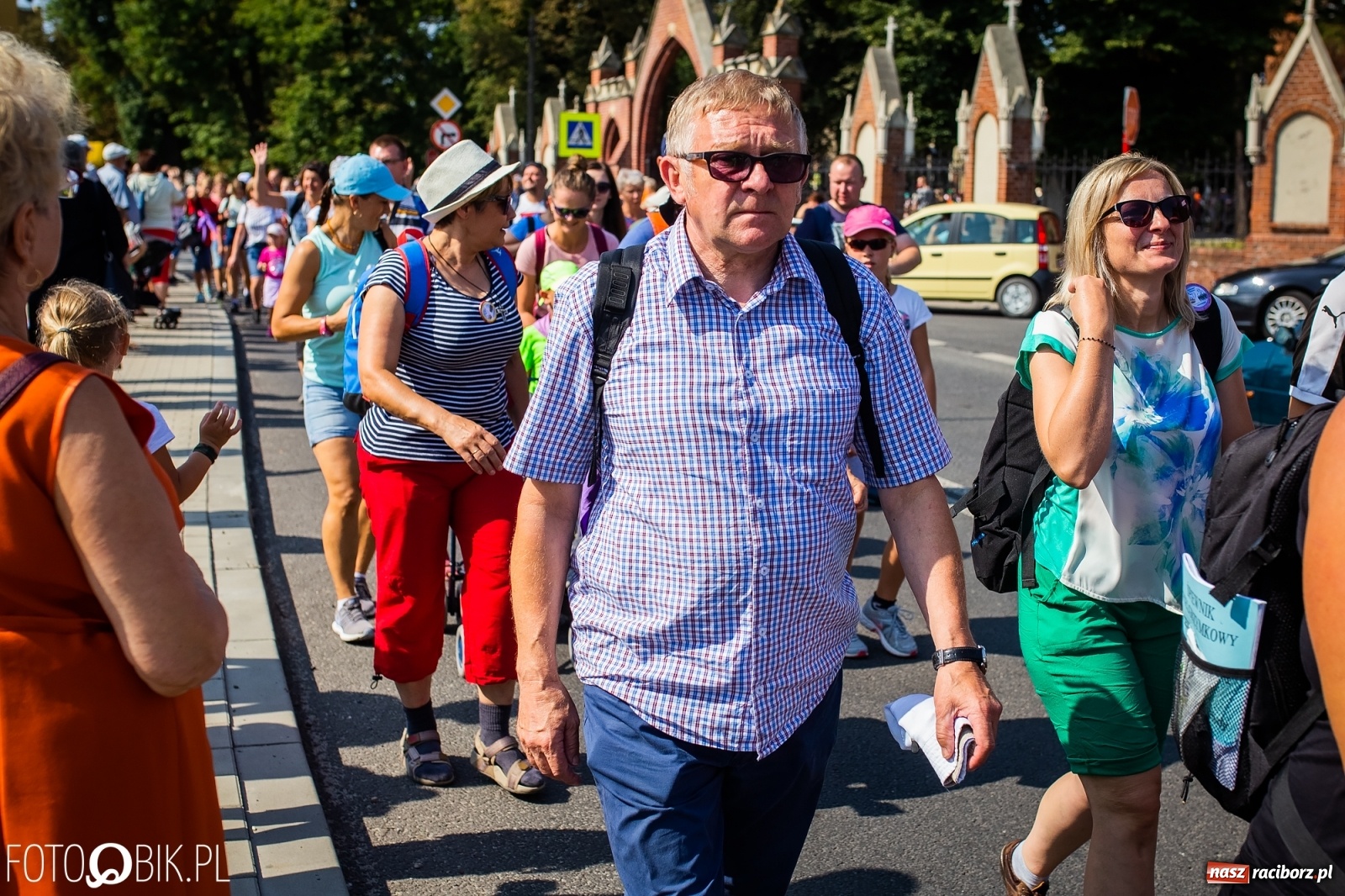 Zdjęcie w galerii na portalu naszraciborz.pl: Raciborska pielgrzymka już w drodze na Jasną Górę [FOTO i WIDEO]  wiadomości z regionu