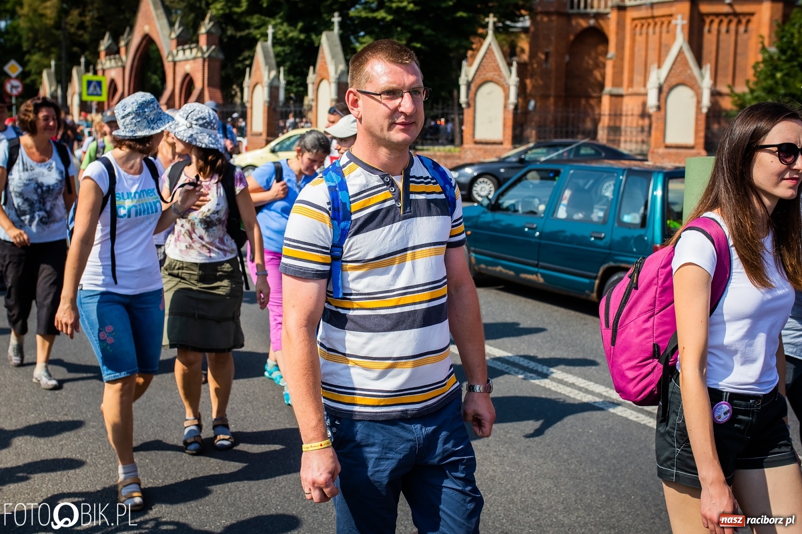 Zdjęcie w galerii na portalu naszraciborz.pl: Raciborska pielgrzymka już w drodze na Jasną Górę [FOTO i WIDEO]  wiadomości z regionu