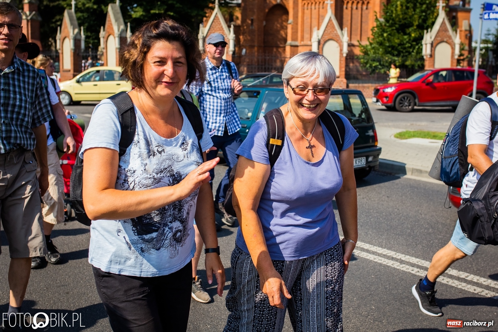 Zdjęcie w galerii na portalu naszraciborz.pl: Raciborska pielgrzymka już w drodze na Jasną Górę [FOTO i WIDEO]  wiadomości z regionu