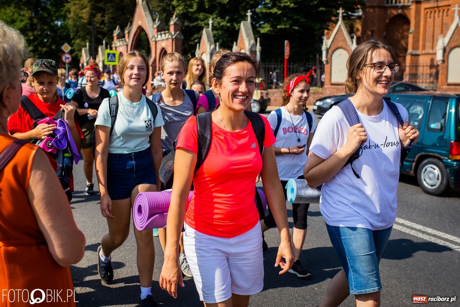 Zdjęcie w galerii na portalu naszraciborz.pl: Raciborska pielgrzymka już w drodze na Jasną Górę [FOTO i WIDEO]  wiadomości z regionu