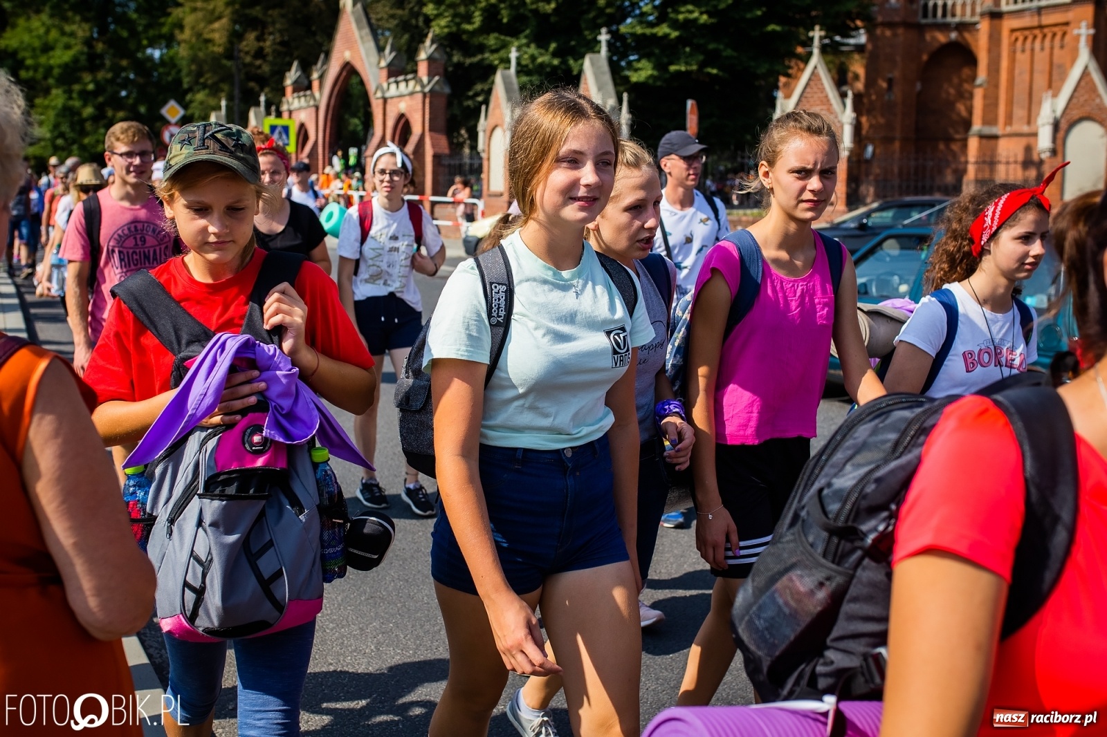 Zdjęcie w galerii na portalu naszraciborz.pl: Raciborska pielgrzymka już w drodze na Jasną Górę [FOTO i WIDEO]  wiadomości z regionu