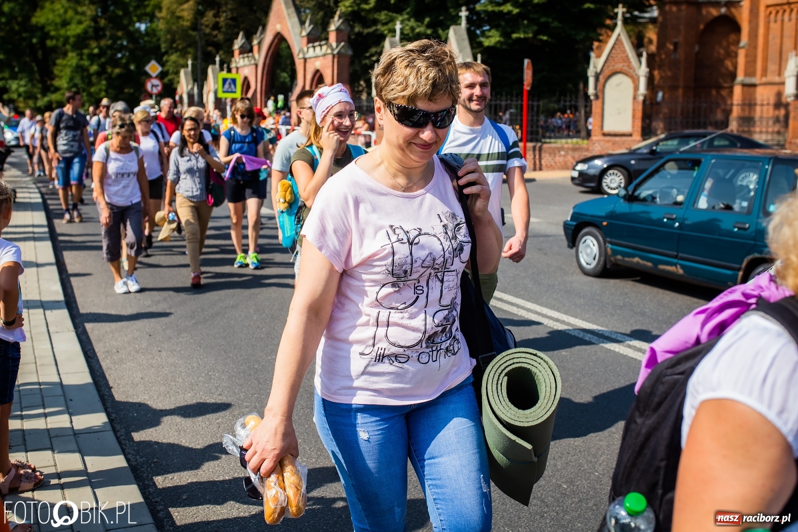 Zdjęcie w galerii na portalu naszraciborz.pl: Raciborska pielgrzymka już w drodze na Jasną Górę [FOTO i WIDEO]  wiadomości z regionu