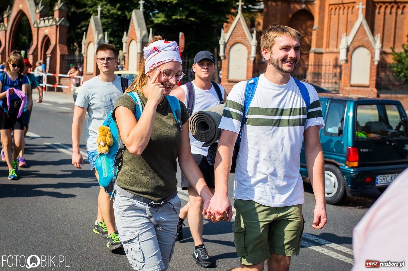 Zdjęcie w galerii na portalu naszraciborz.pl: Raciborska pielgrzymka już w drodze na Jasną Górę [FOTO i WIDEO]  wiadomości z regionu