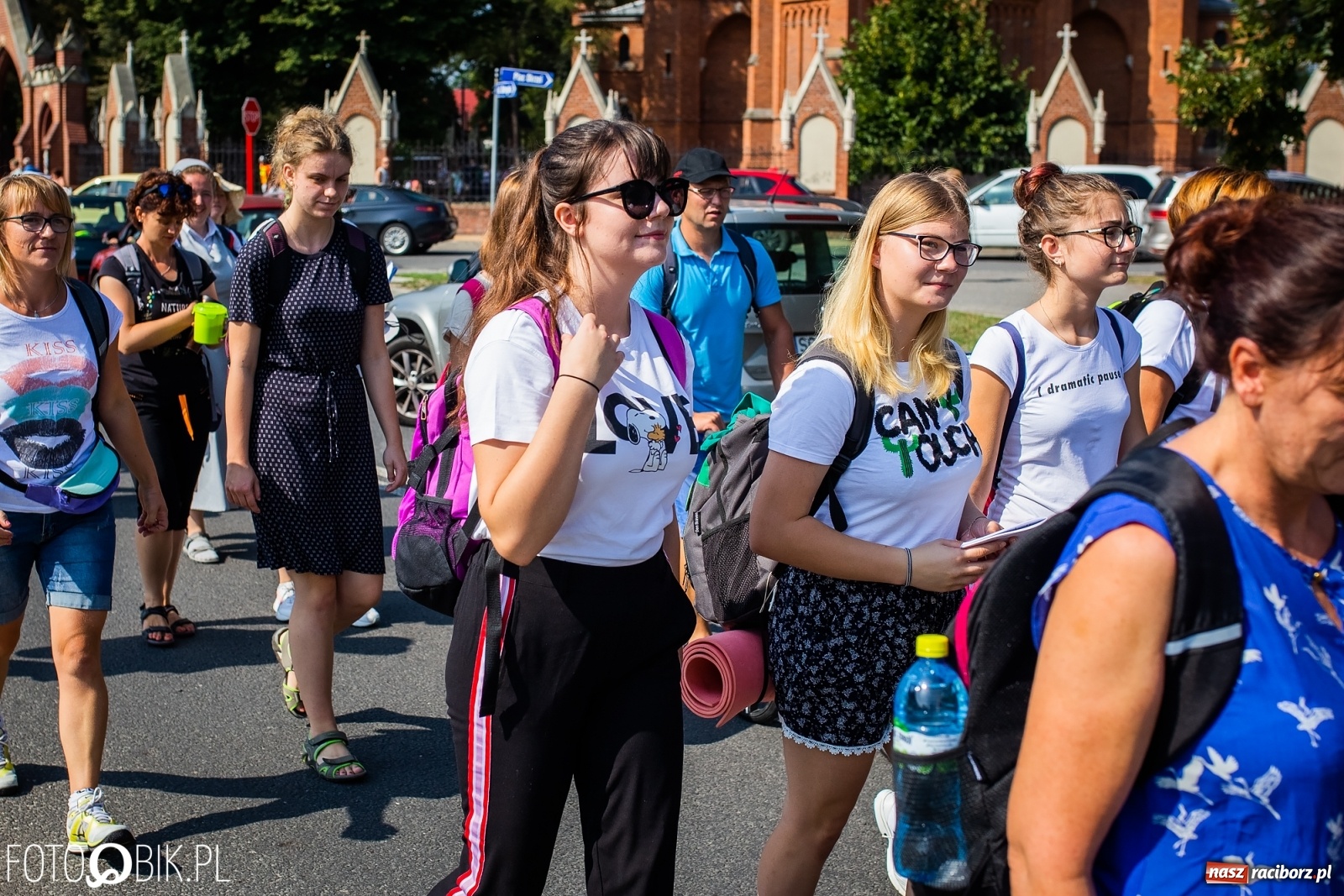 Zdjęcie w galerii na portalu naszraciborz.pl: Raciborska pielgrzymka już w drodze na Jasną Górę [FOTO i WIDEO]  wiadomości z regionu