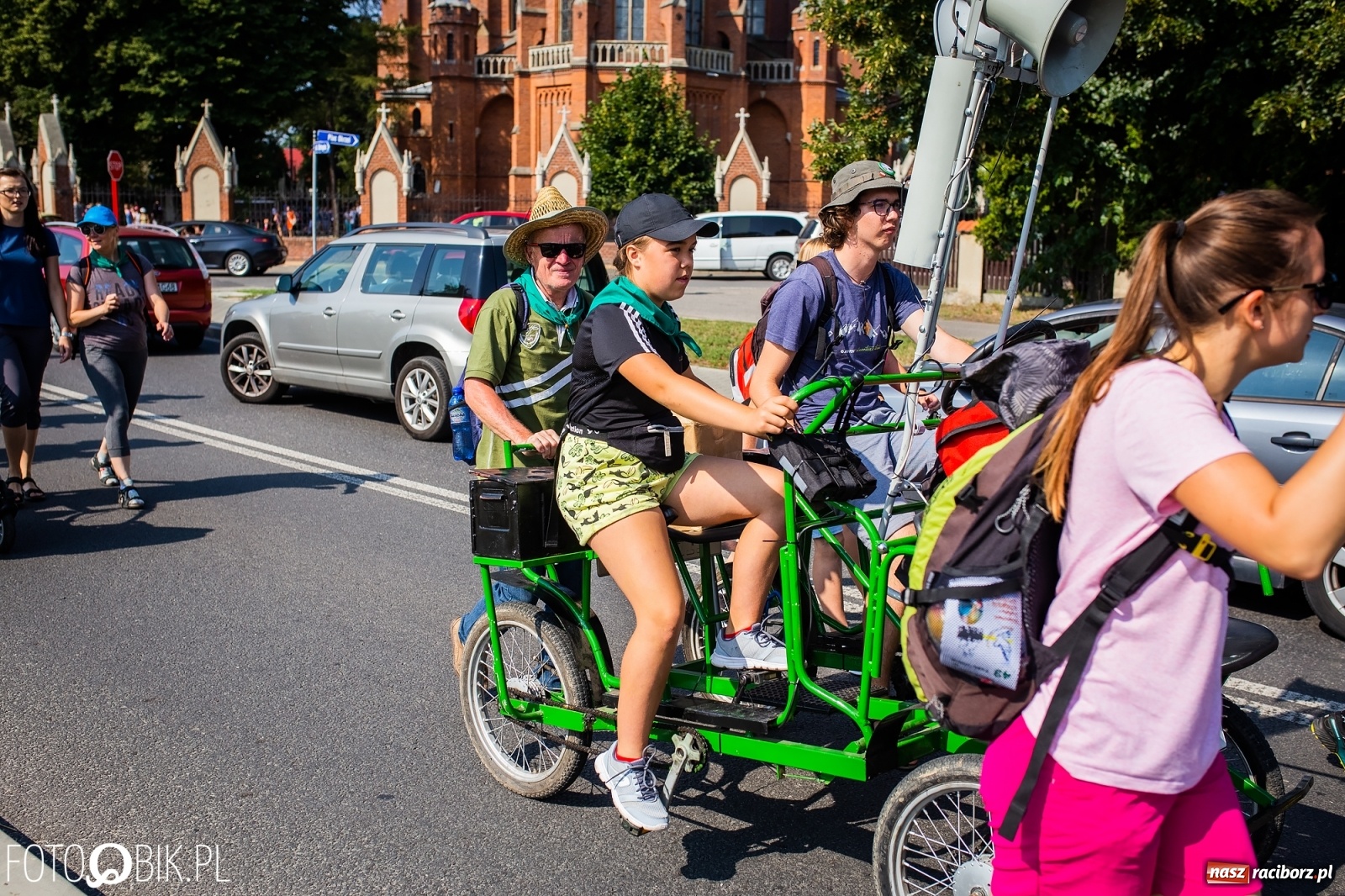 Zdjęcie w galerii na portalu naszraciborz.pl: Raciborska pielgrzymka już w drodze na Jasną Górę [FOTO i WIDEO]  wiadomości z regionu