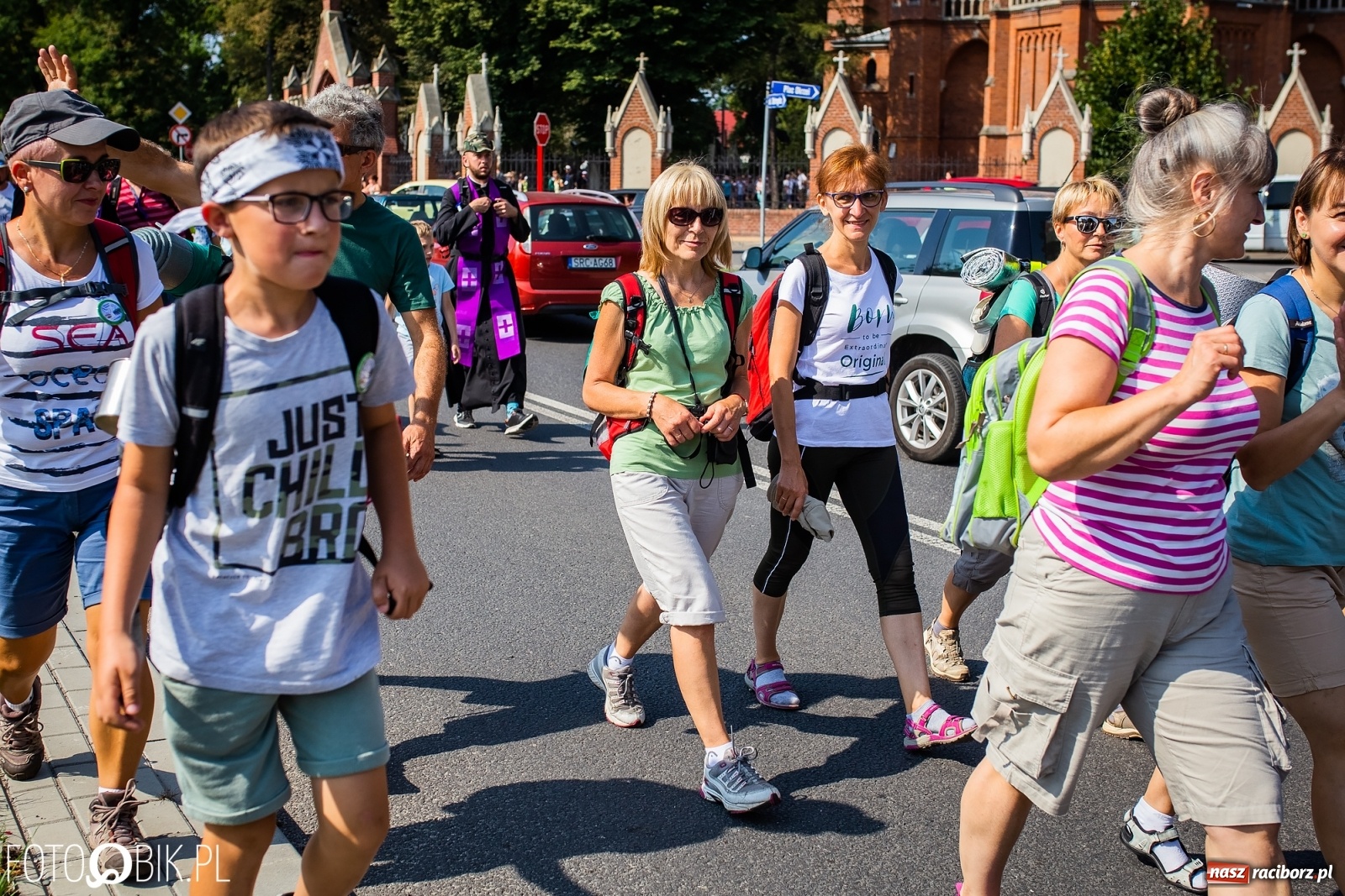 Zdjęcie w galerii na portalu naszraciborz.pl: Raciborska pielgrzymka już w drodze na Jasną Górę [FOTO i WIDEO]  wiadomości z regionu