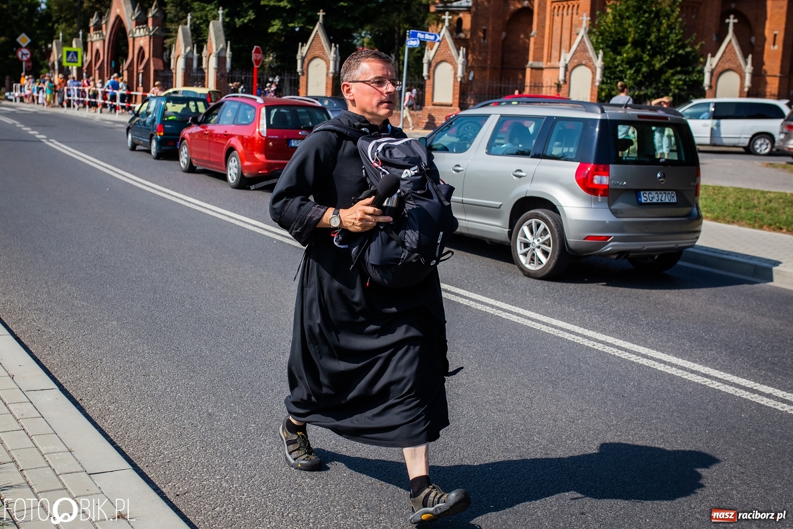 Zdjęcie w galerii na portalu naszraciborz.pl: Raciborska pielgrzymka już w drodze na Jasną Górę [FOTO i WIDEO]  wiadomości z regionu