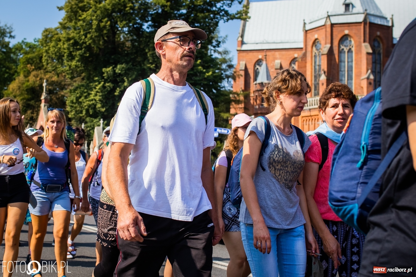 Zdjęcie w galerii na portalu naszraciborz.pl: Raciborska pielgrzymka już w drodze na Jasną Górę [FOTO i WIDEO]  wiadomości z regionu
