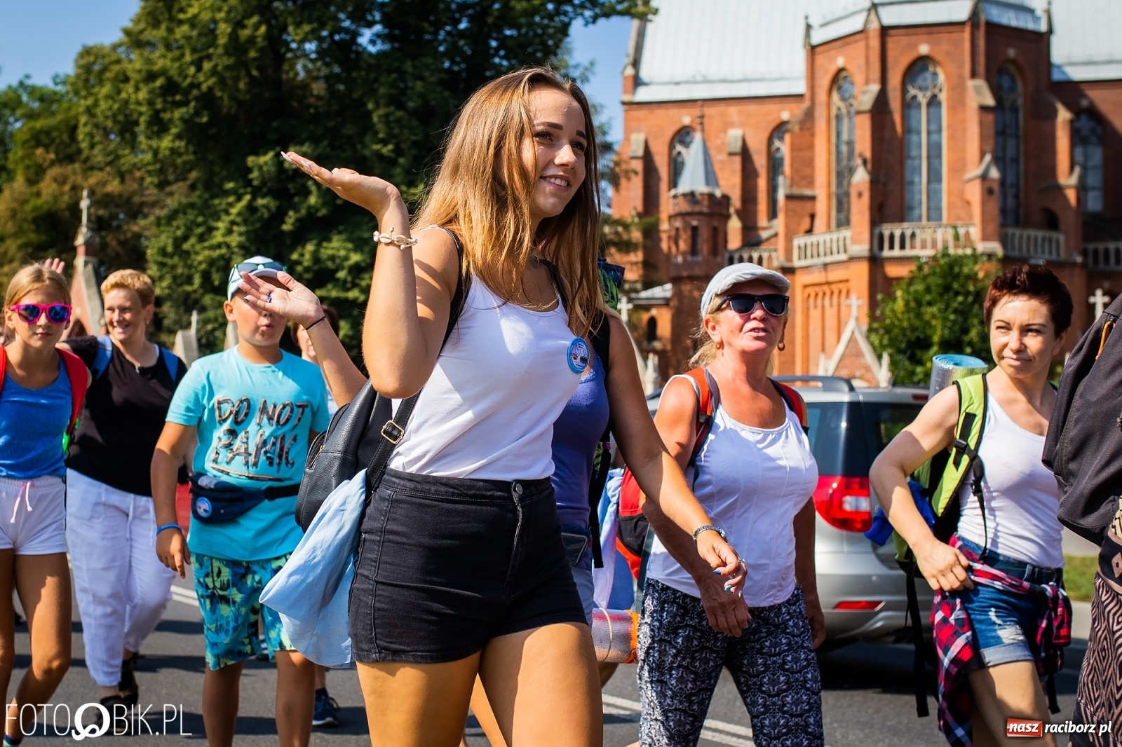 Zdjęcie w galerii na portalu naszraciborz.pl: Raciborska pielgrzymka już w drodze na Jasną Górę [FOTO i WIDEO]  wiadomości z regionu