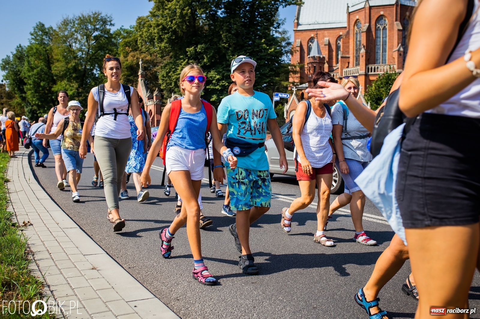 Zdjęcie w galerii na portalu naszraciborz.pl: Raciborska pielgrzymka już w drodze na Jasną Górę [FOTO i WIDEO]  wiadomości z regionu
