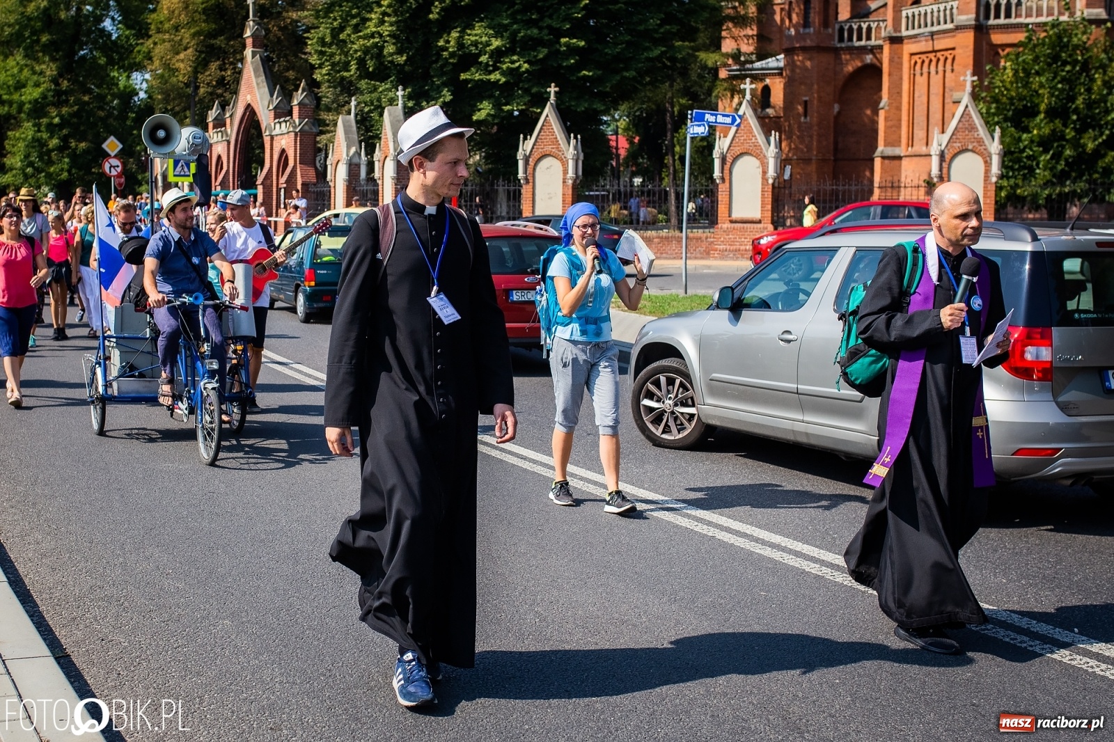Zdjęcie w galerii na portalu naszraciborz.pl: Raciborska pielgrzymka już w drodze na Jasną Górę [FOTO i WIDEO]  wiadomości z regionu
