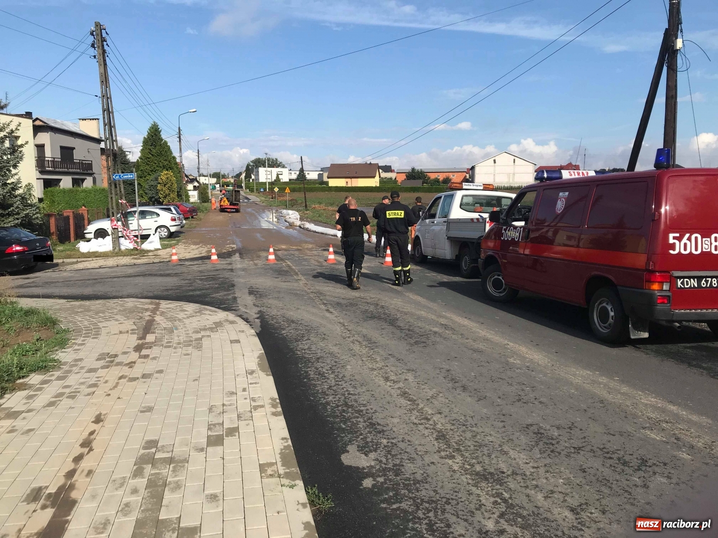 Zdjęcie w galerii na portalu naszraciborz.pl: Nocna nawałnica na Ocicach. Ponad 100 tys. zł strat [FOTO]  wiadomości z regionu