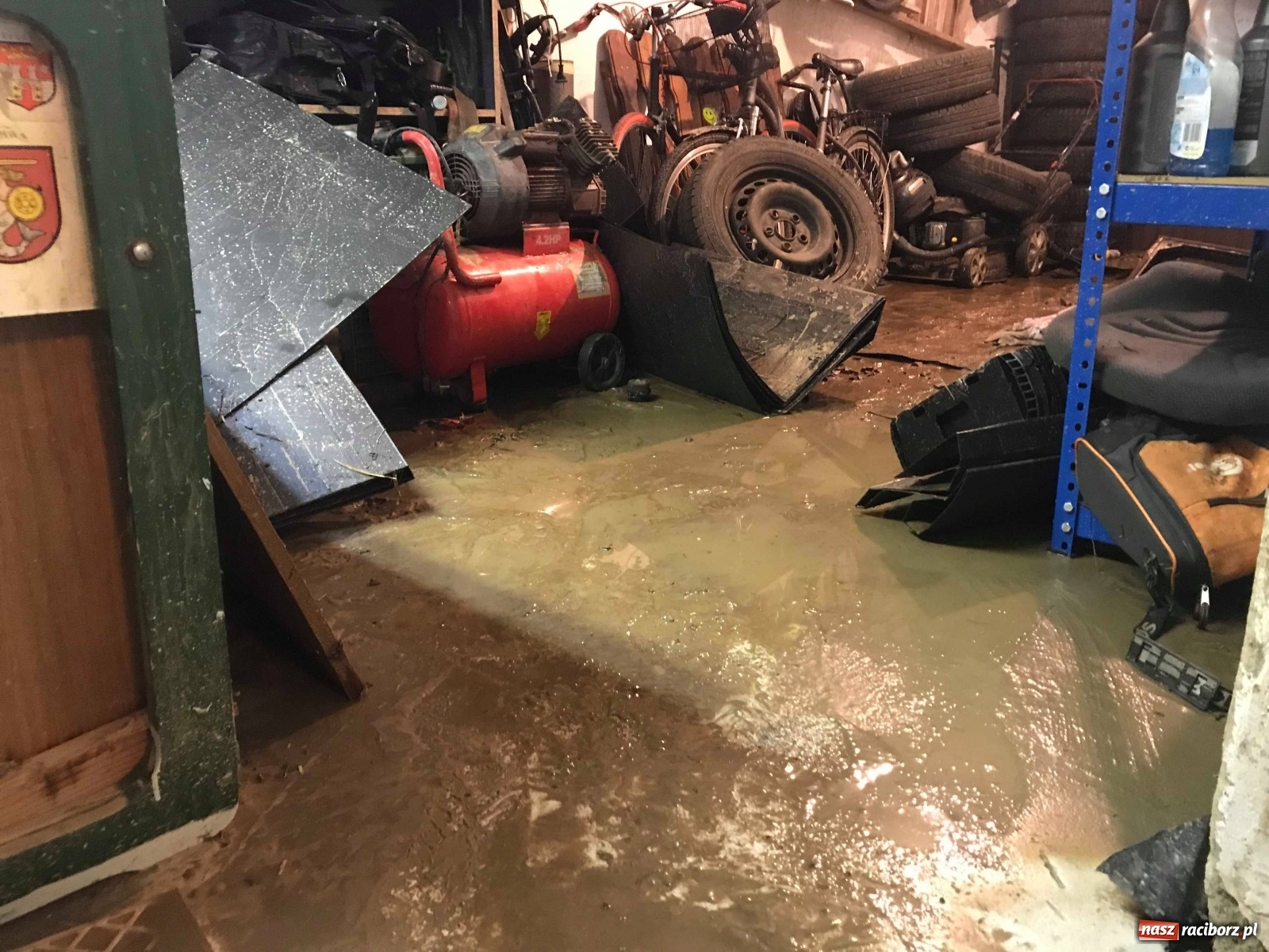 Zdjęcie w galerii na portalu naszraciborz.pl: Nocna nawałnica na Ocicach. Ponad 100 tys. zł strat [FOTO]  wiadomości z regionu