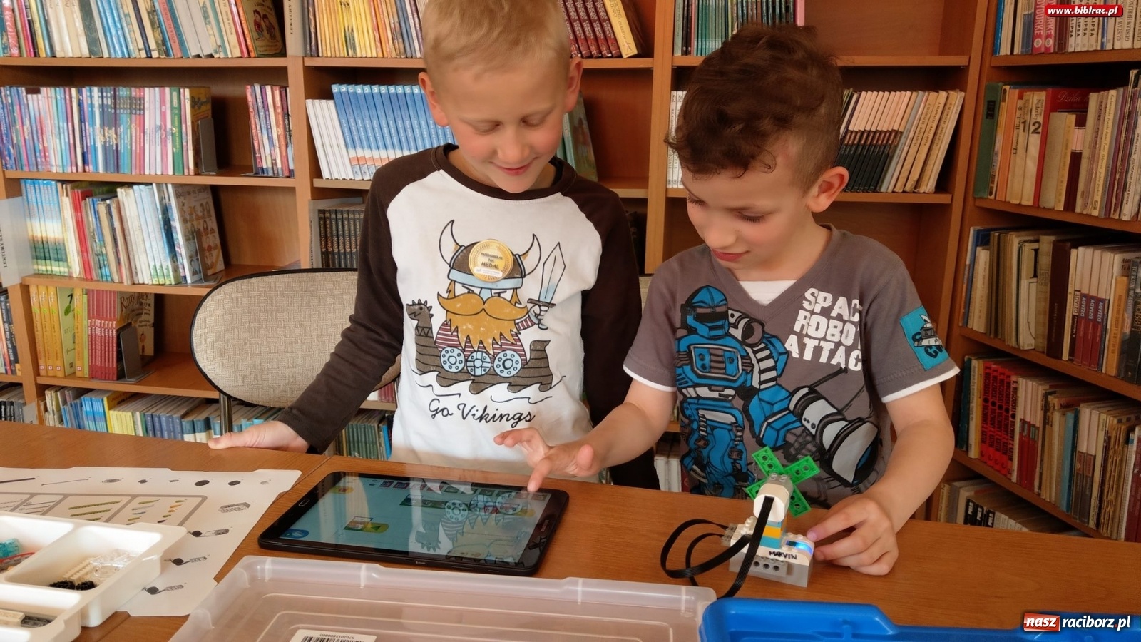 Zdjęcie w galerii na portalu naszraciborz.pl: Biblioteki pięknieją dzięki mieszkańcom Raciborza wiadomości z regionu