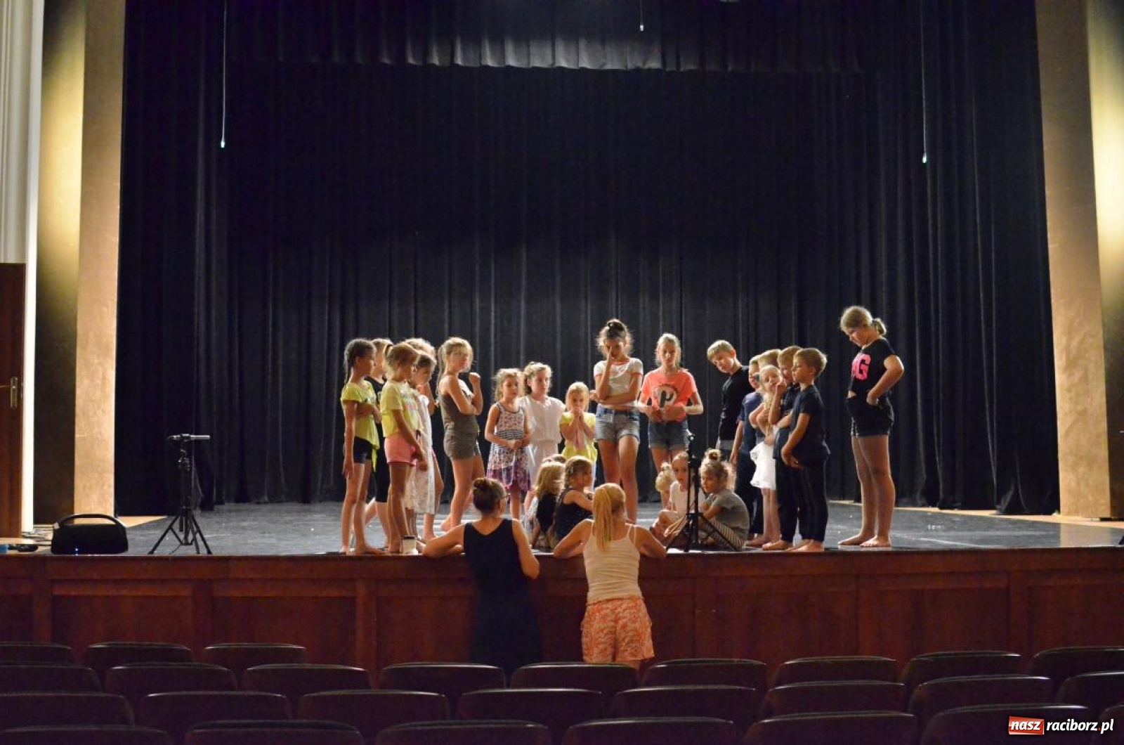 Zdjęcie w galerii na portalu naszraciborz.pl: Wakacje z teatrem na deskach RCK [FOTO] wiadomości z regionu