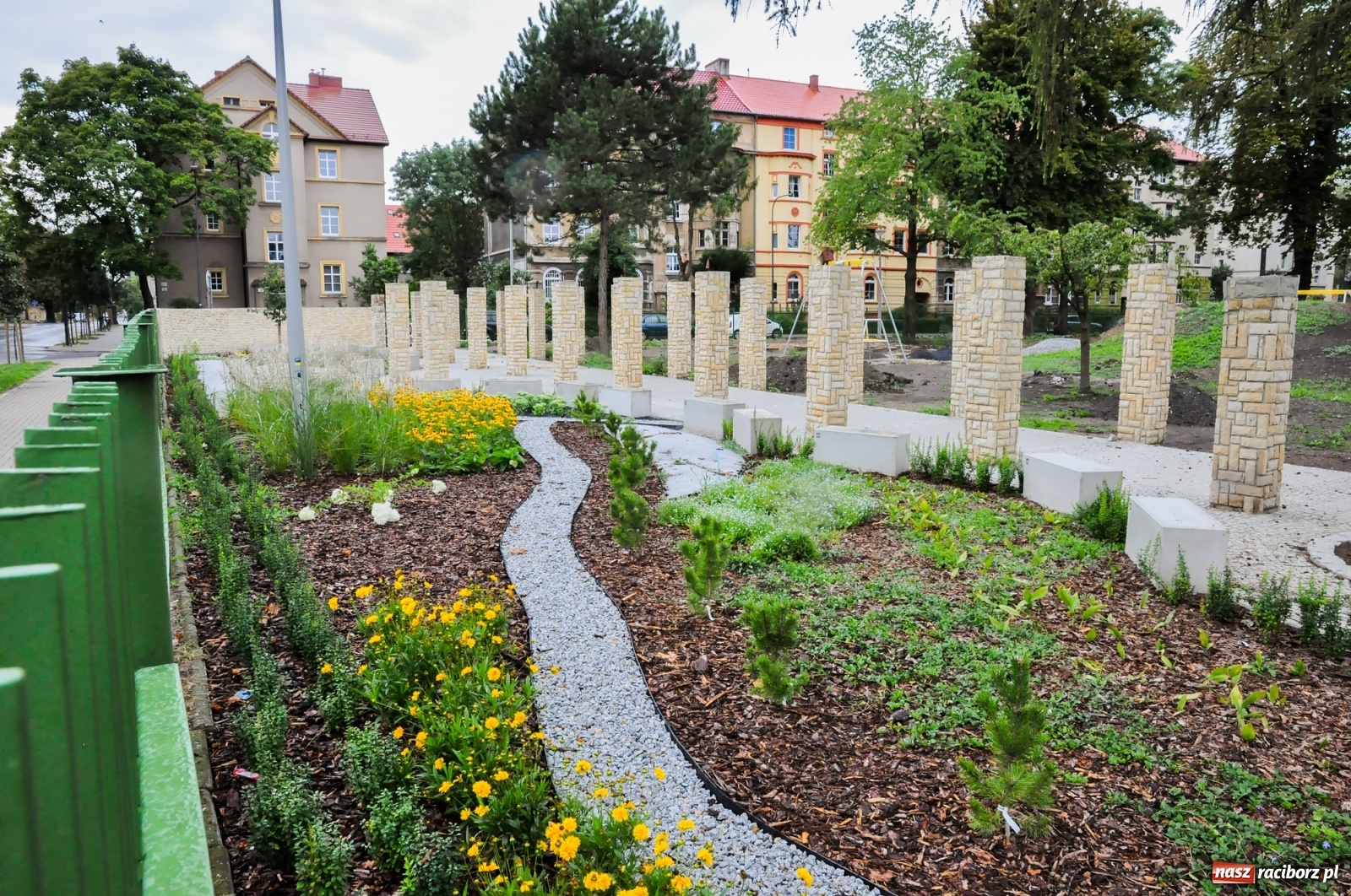 Zdjęcie w galerii na portalu naszraciborz.pl: Park Jordanowski w pełni zakwitnie wiosną [FOTO] wiadomości z regionu