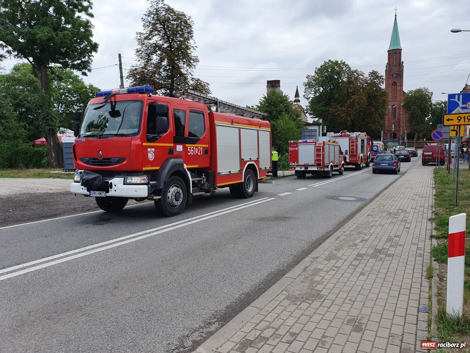 Zdjęcie w galerii na portalu naszraciborz.pl: Tragiczne zdarzenie na Gliwickiej w Markowicach wiadomości z regionu