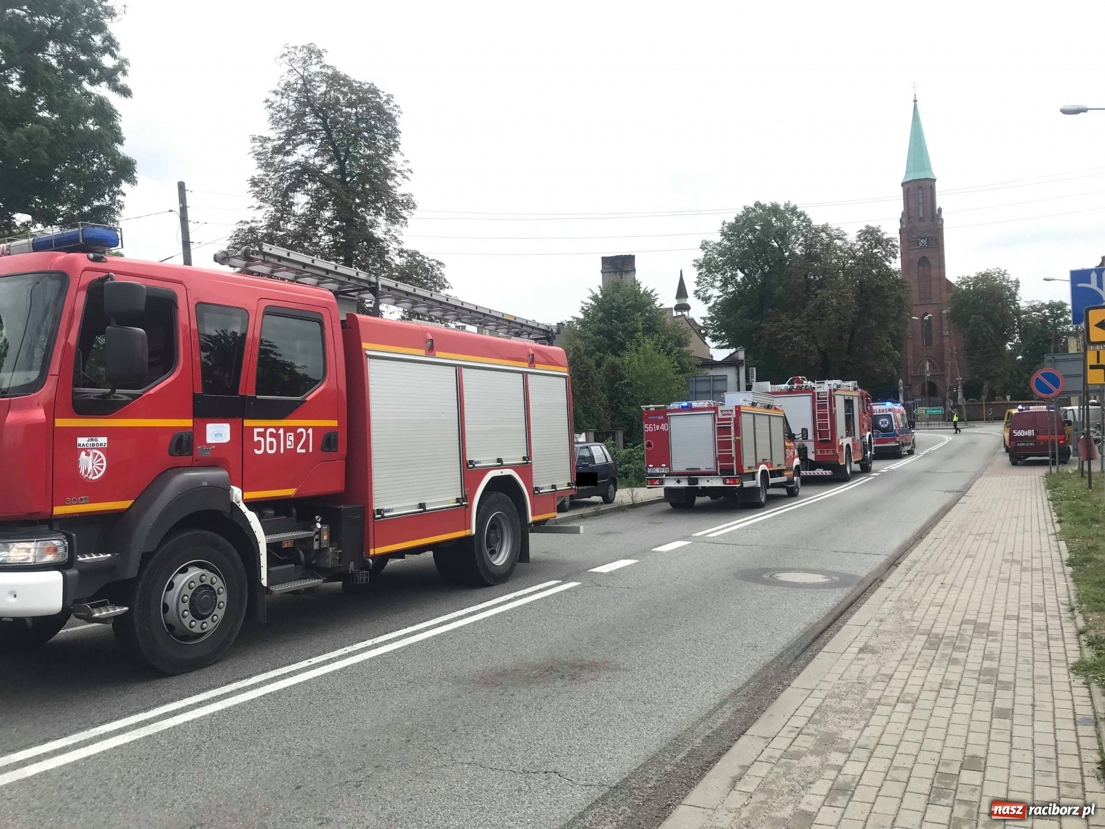Zdjęcie w galerii na portalu naszraciborz.pl: Tragiczne zdarzenie na Gliwickiej w Markowicach wiadomości z regionu