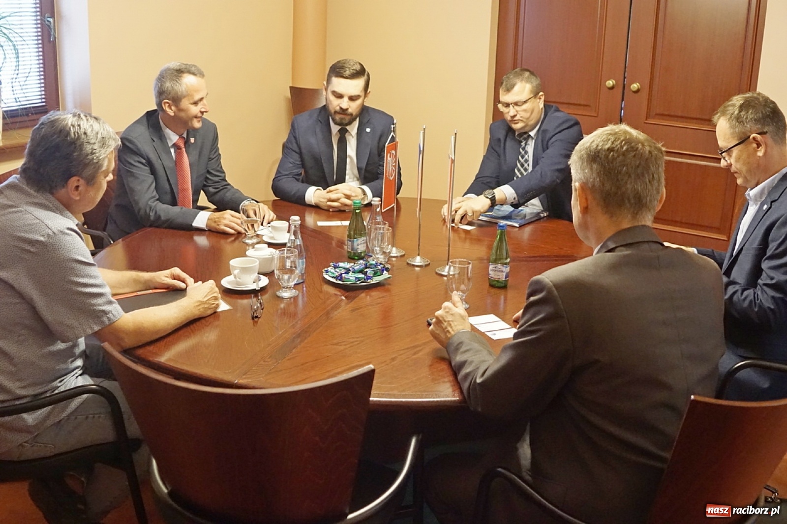 Zdjęcie w galerii na portalu naszraciborz.pl: Rozmowy o ochronie przeciwpowodziowej w Raciborzu  wiadomości z regionu