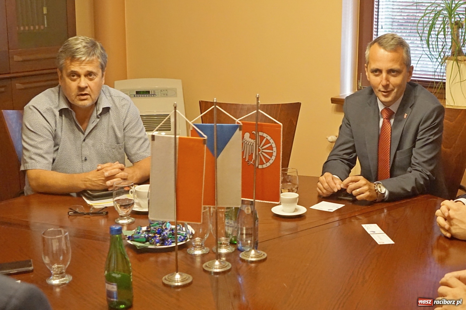 Zdjęcie w galerii na portalu naszraciborz.pl: Rozmowy o ochronie przeciwpowodziowej w Raciborzu  wiadomości z regionu