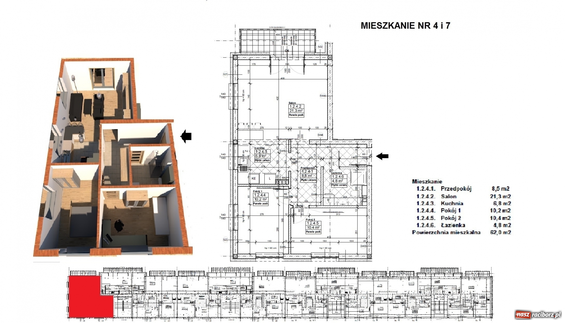 Zdjęcie w galerii na portalu naszraciborz.pl: Przyjęto zasady wynajmu nowych mieszkań przy Łąkowej wiadomości z regionu