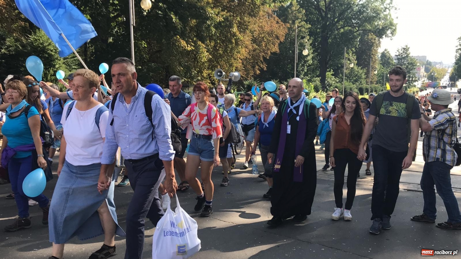 Zdjęcie w galerii na portalu naszraciborz.pl: Pielgrzymi z Raciborza dotarli na Jasną Górę [FOTO i WIDEO]  wiadomości z regionu