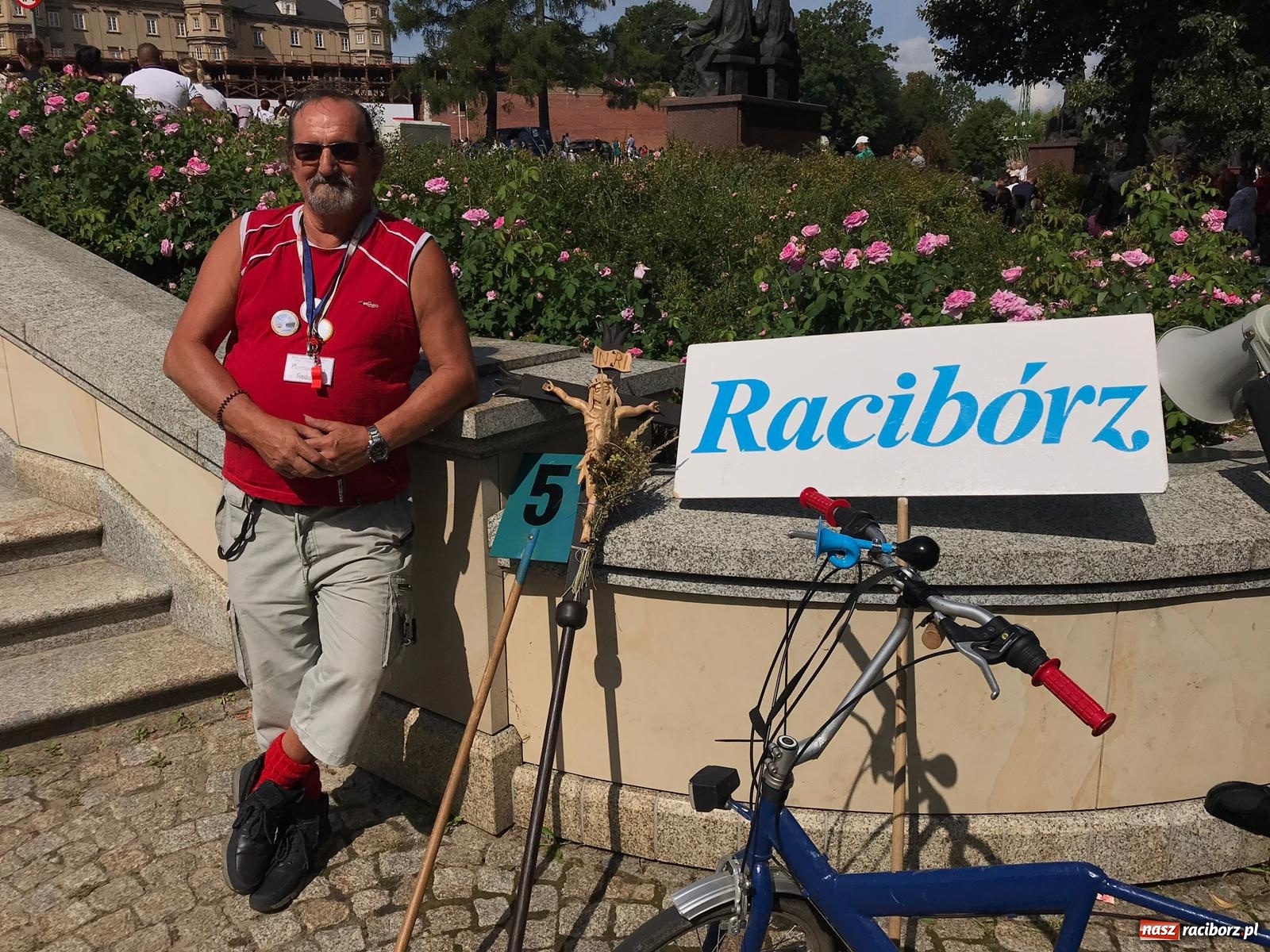 Zdjęcie w galerii na portalu naszraciborz.pl: Pielgrzymi z Raciborza dotarli na Jasną Górę [FOTO i WIDEO]  wiadomości z regionu